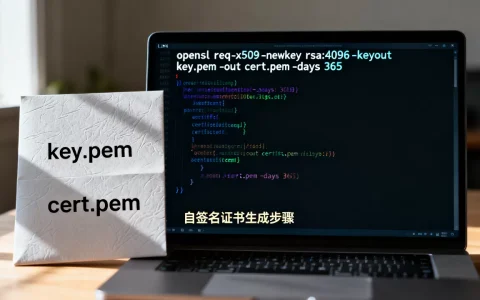 Linux OpenSSL如何使用？openssl生成自签名证书方法