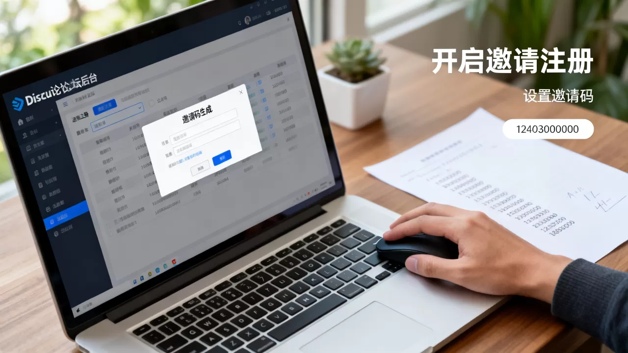 Discuz论坛邀请注册怎么开启?如何设置邀请码功能 Discuz论坛邀请注册怎么开启?如何设置邀请码功能