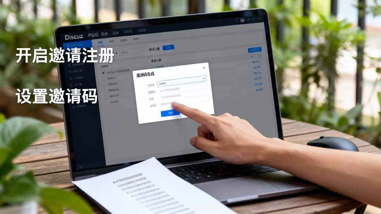 Discuz论坛邀请注册怎么开启?如何设置邀请码功能 Discuz论坛邀请注册怎么开启?如何设置邀请码功能
