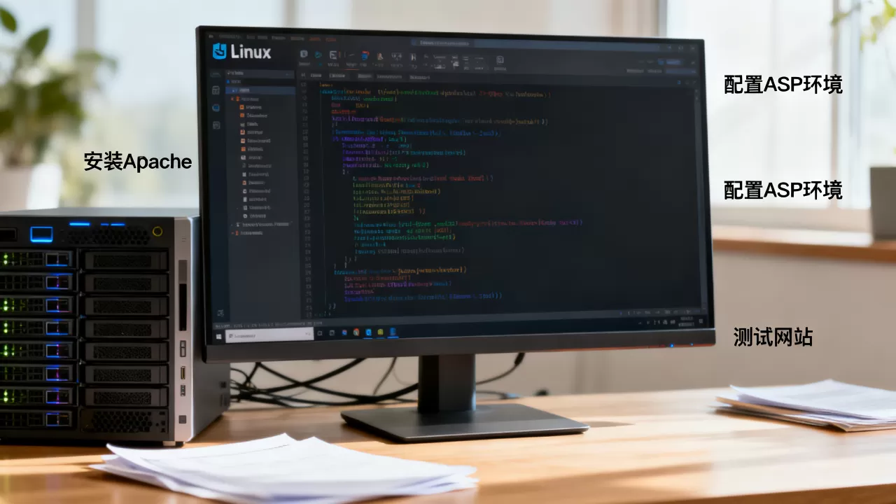 如何在Linux搭建ASP网站？linux搭建asp教程