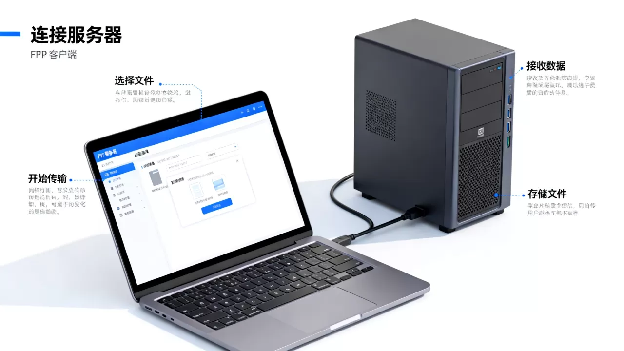 FTP客户端和服务器怎么传文件？ftp客户端和服务器传输数据