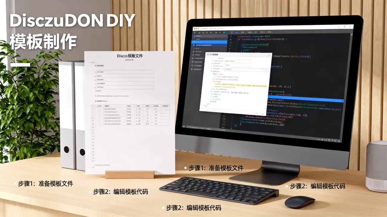 DIY模板怎么做？Discuz论坛DIY模板教程