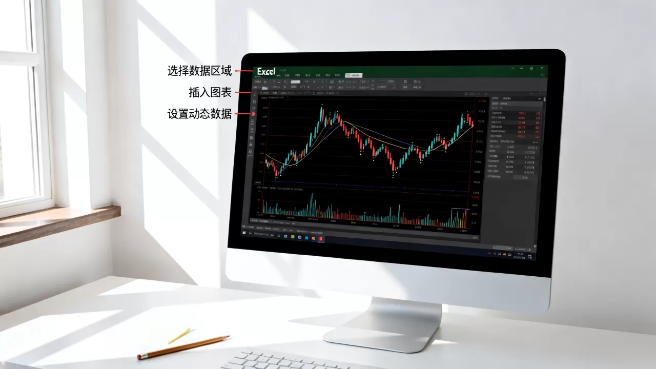 Excel股票图怎么做?如何用Excel制作动态K线图 Excel股票图怎么做?如何用Excel制作动态K线图