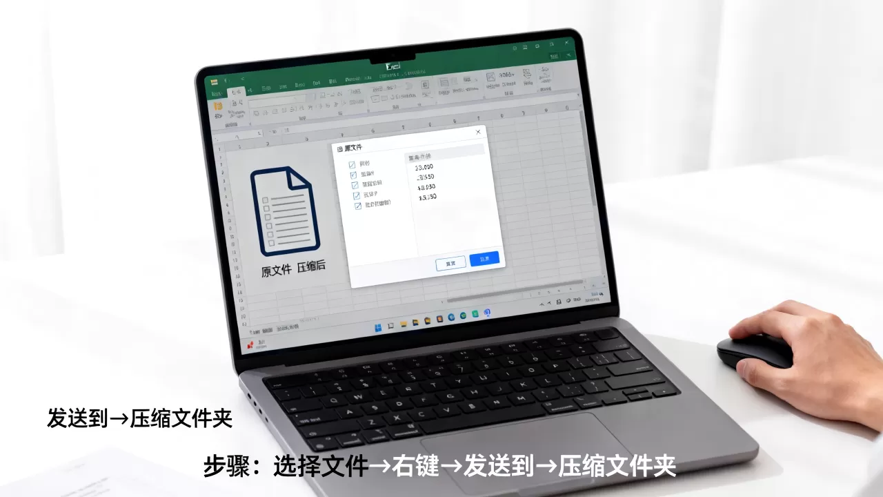 Excel文档怎么压缩？excel文件太大怎么快速变小