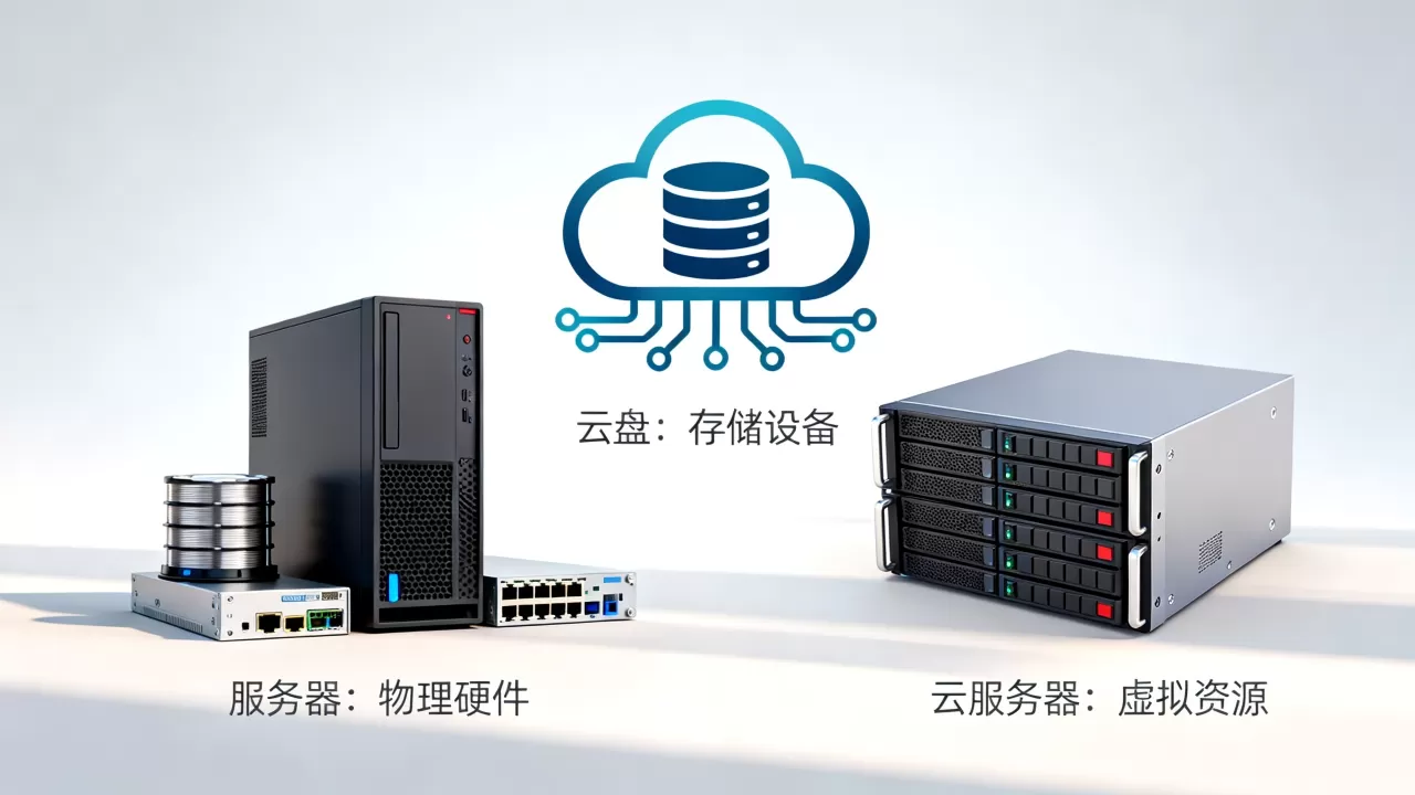 服务器和云盘区别是什么?云服务器和云盘怎么选 服务器和云盘区别是什么?云服务器和云盘怎么选