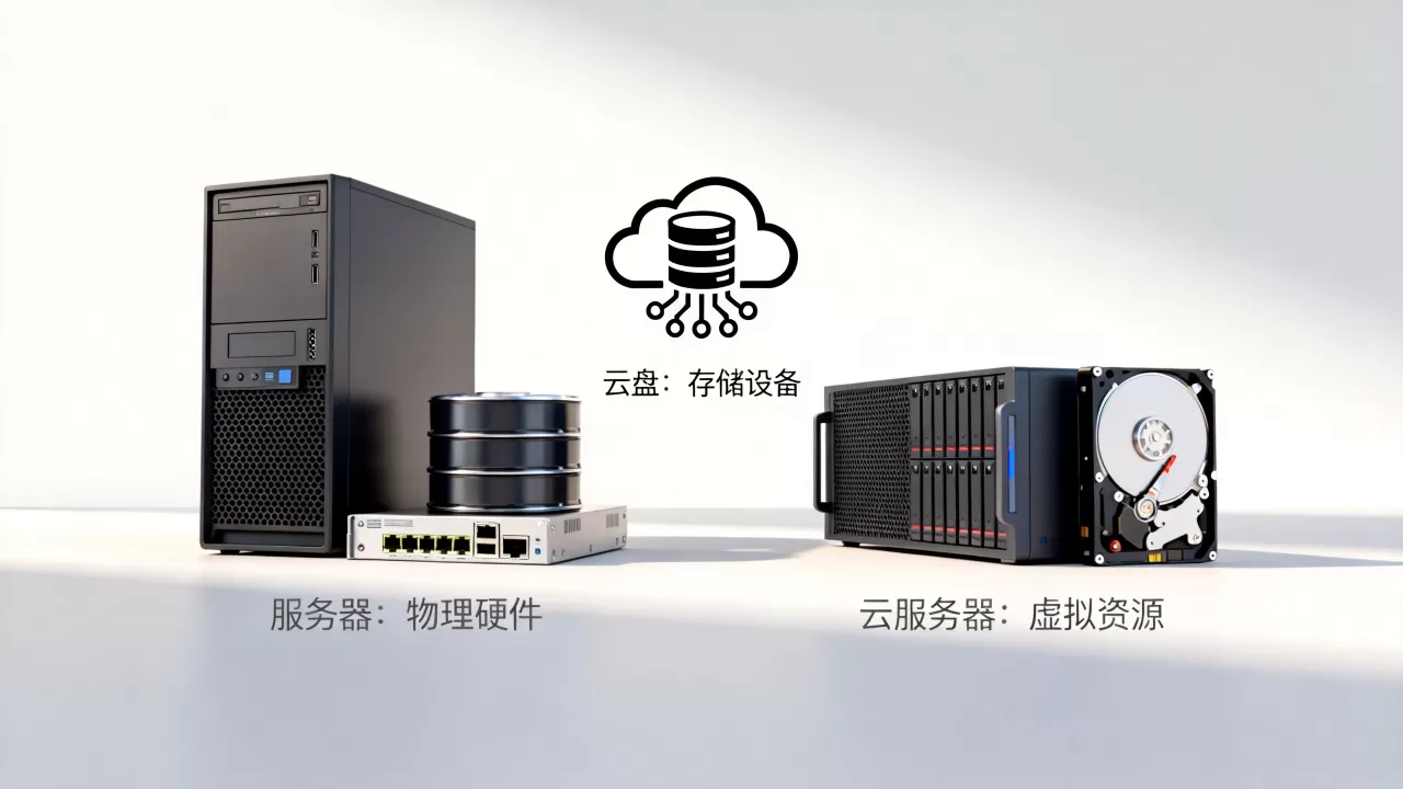 服务器和云盘区别是什么?云服务器和云盘怎么选 服务器和云盘区别是什么?云服务器和云盘怎么选