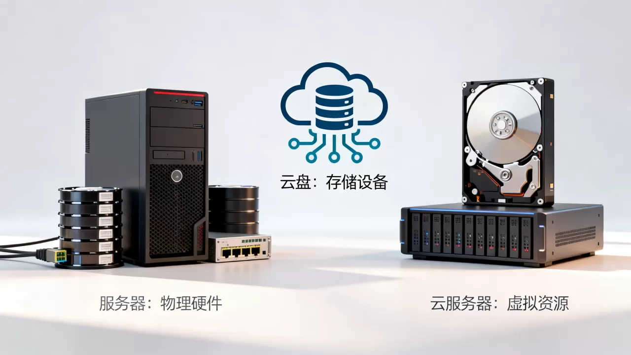 服务器和云盘区别是什么?云服务器和云盘怎么选 服务器和云盘区别是什么?云服务器和云盘怎么选