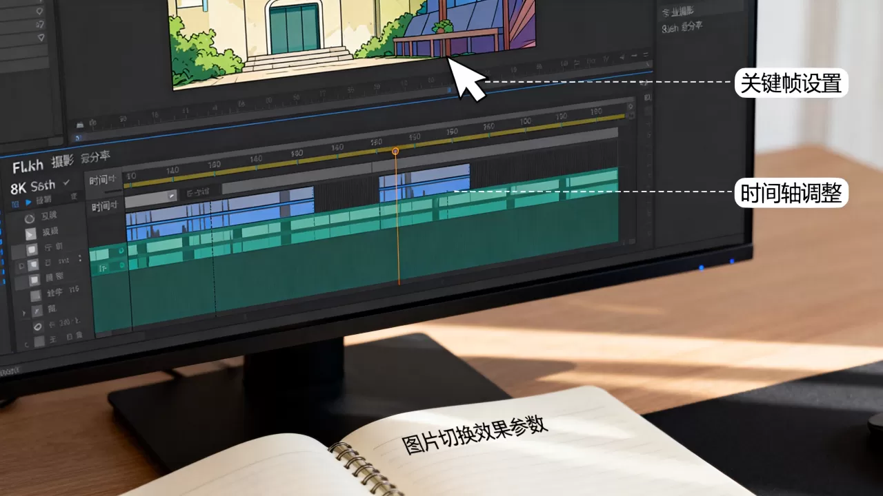 Flash图片切换效果怎么做?flash动画制作教程 Flash图片切换效果怎么做?flash动画制作教程