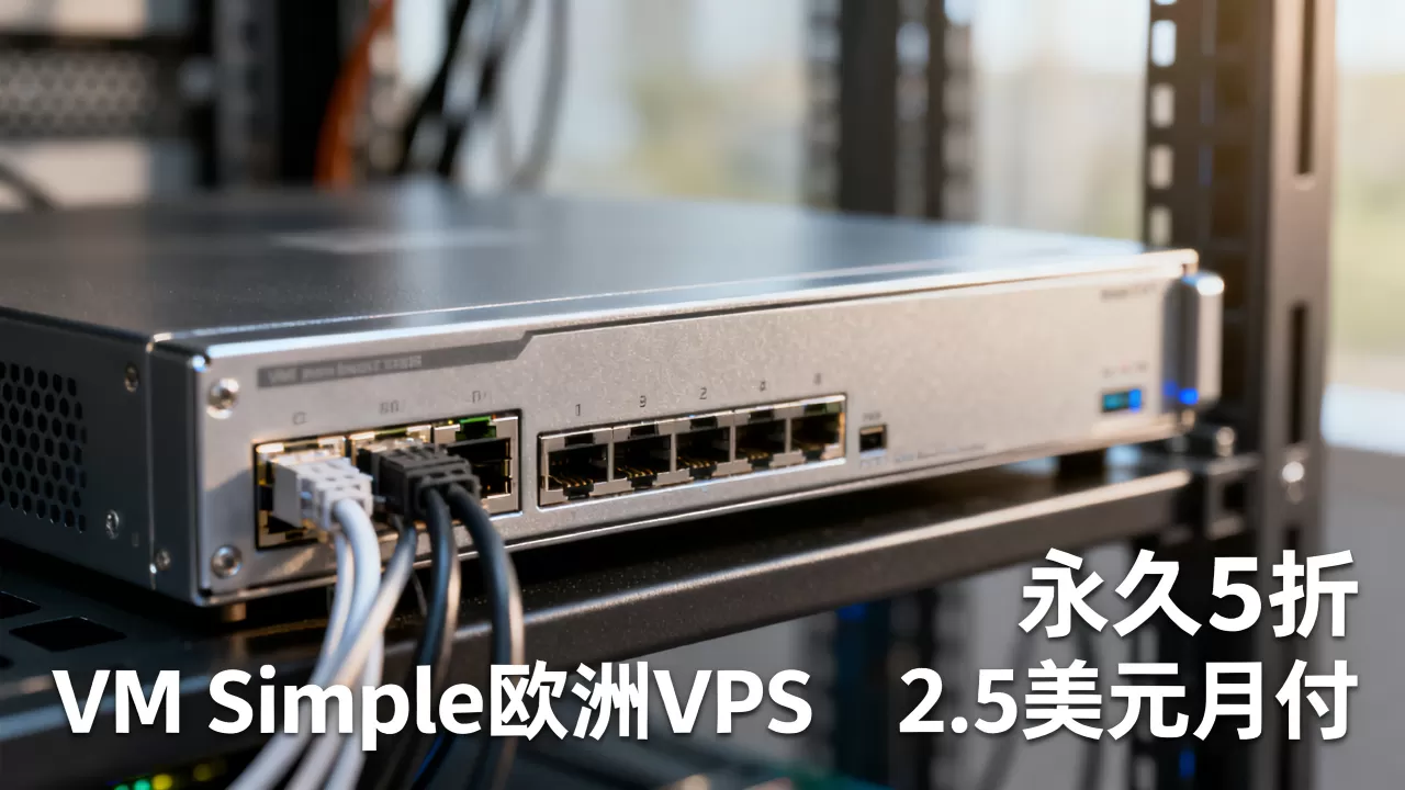 VM Simple欧洲VPS永久5折是真的吗?2.5美元月付VPS推荐 VM Simple欧洲VPS永久5折是真的吗?2.5美元月付VPS推荐