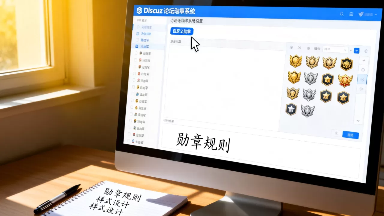 Discuz论坛勋章系统怎么用?如何设置自定义勋章 Discuz论坛勋章系统怎么用?如何设置自定义勋章