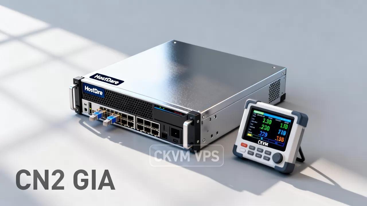 HostDare美国CKVM VPS值得买吗,CN2 GIA线路延迟低吗 HostDare美国CKVM VPS值得买吗,CN2 GIA线路延迟低吗