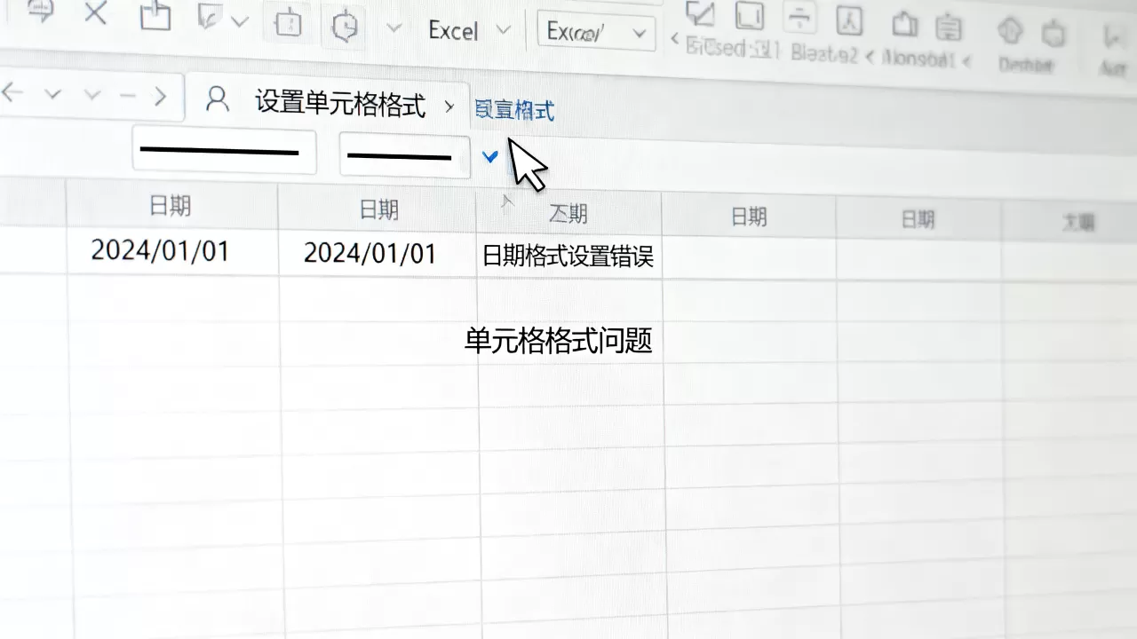 Excel日期出现横线怎么解决?excel日期变成横线原因 Excel日期出现横线怎么解决?excel日期变成横线原因