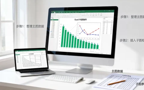 Excel子母图怎么做？Excel制作子母图详细教程