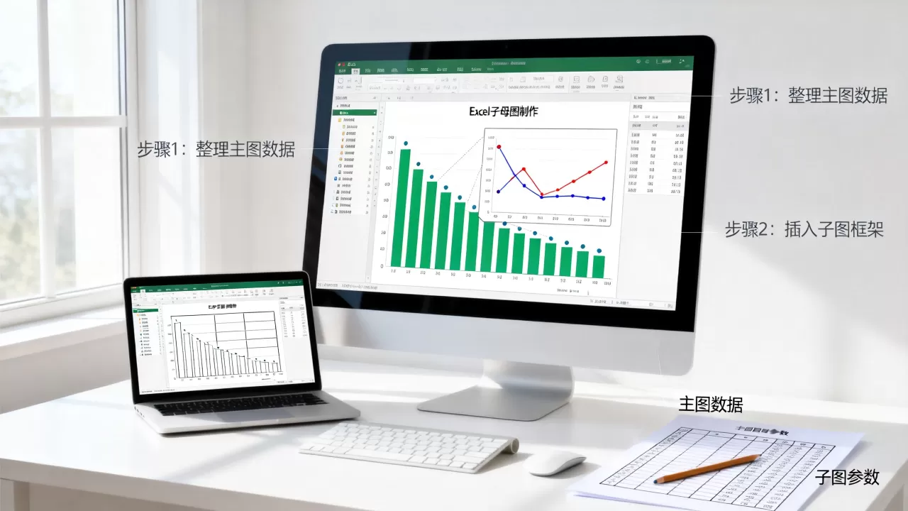Excel子母图怎么做?Excel制作子母图详细教程 Excel子母图怎么做?Excel制作子母图详细教程