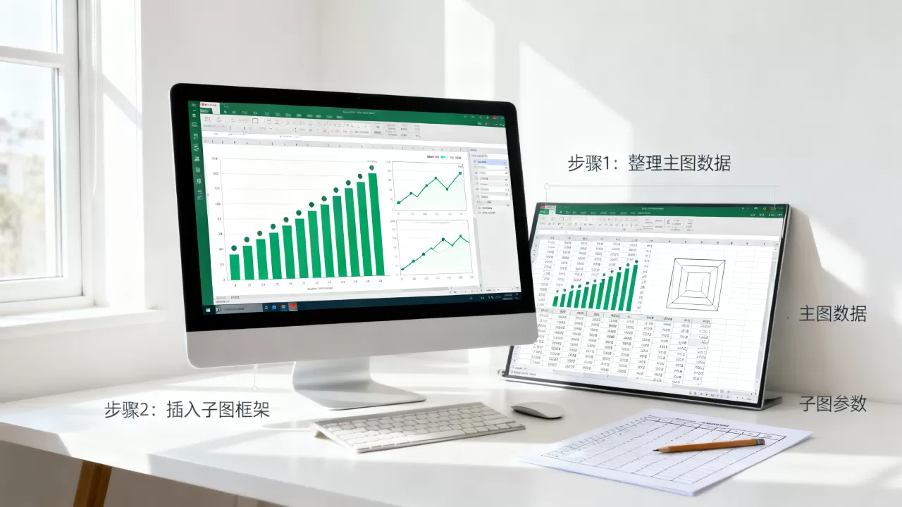 Excel子母图怎么做?Excel制作子母图详细教程 Excel子母图怎么做?Excel制作子母图详细教程