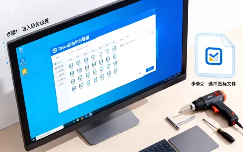 Discuz积分等级图标怎么设置？如何自定义修改