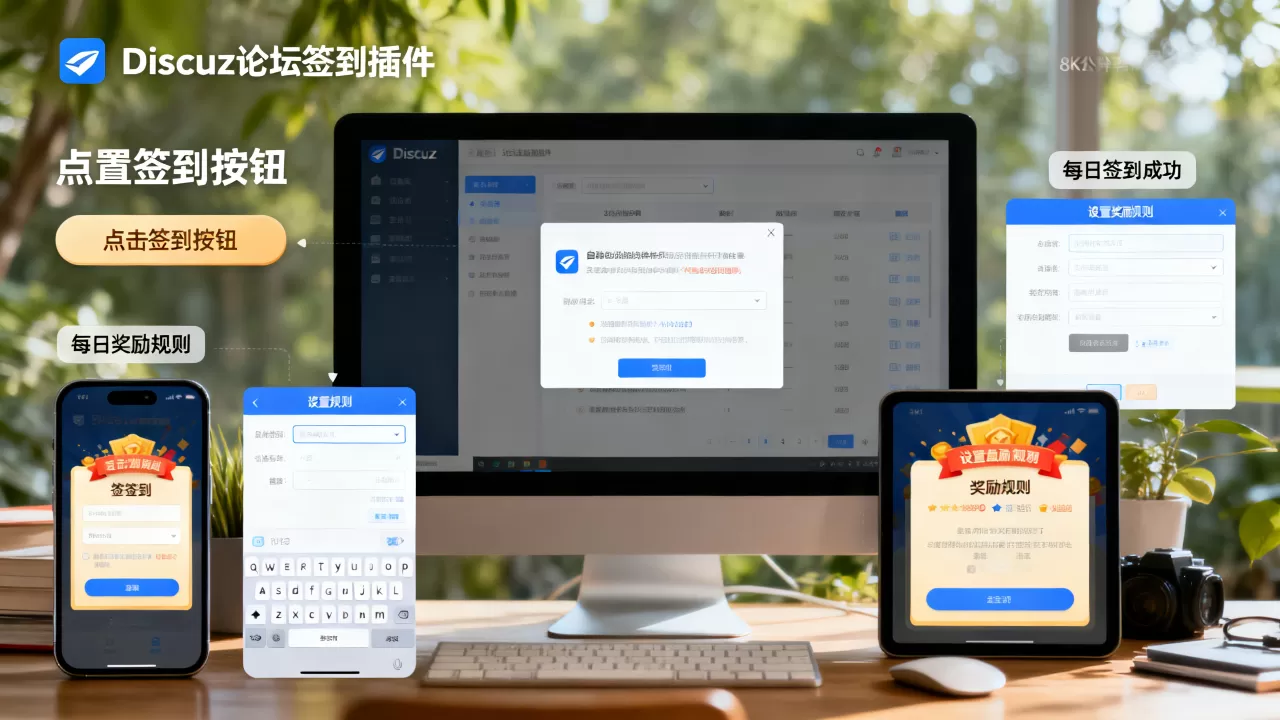 Discuz论坛签到插件怎么用?如何设置自动签到奖励 Discuz论坛签到插件怎么用?如何设置自动签到奖励