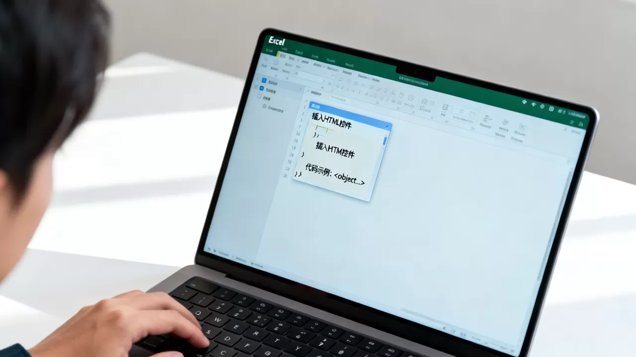 Excel中HTML控件怎么用?Excel插入HTML控件代码 Excel中HTML控件怎么用?Excel插入HTML控件代码