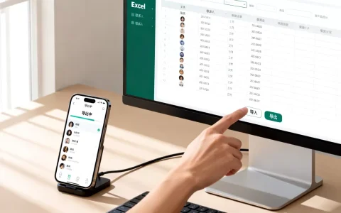 Excel表格联系人怎么管理？如何批量导入导出通讯录
