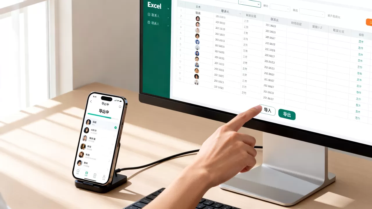 Excel表格联系人怎么管理?如何批量导入导出通讯录 Excel表格联系人怎么管理?如何批量导入导出通讯录