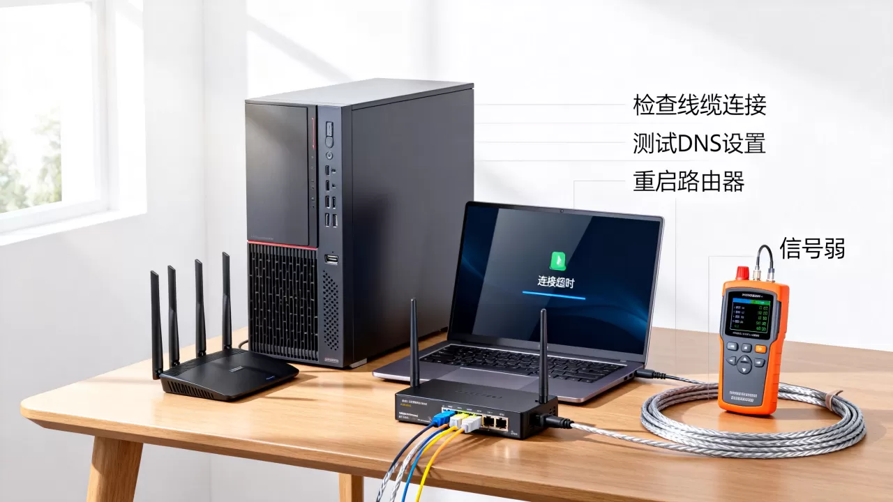 服务器和客户端连接超时如何解决?如何排查网络连接故障 服务器和客户端连接超时如何解决?如何排查网络连接故障