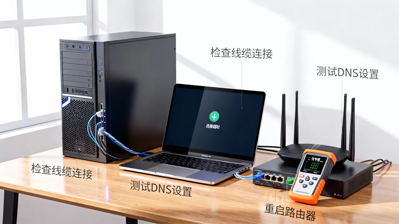 服务器和客户端连接超时如何解决?如何排查网络连接故障 服务器和客户端连接超时如何解决?如何排查网络连接故障