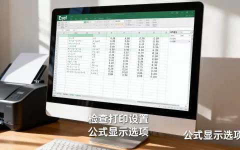 Excel打印时公式不显示怎么办？Excel打印预览只显示数字