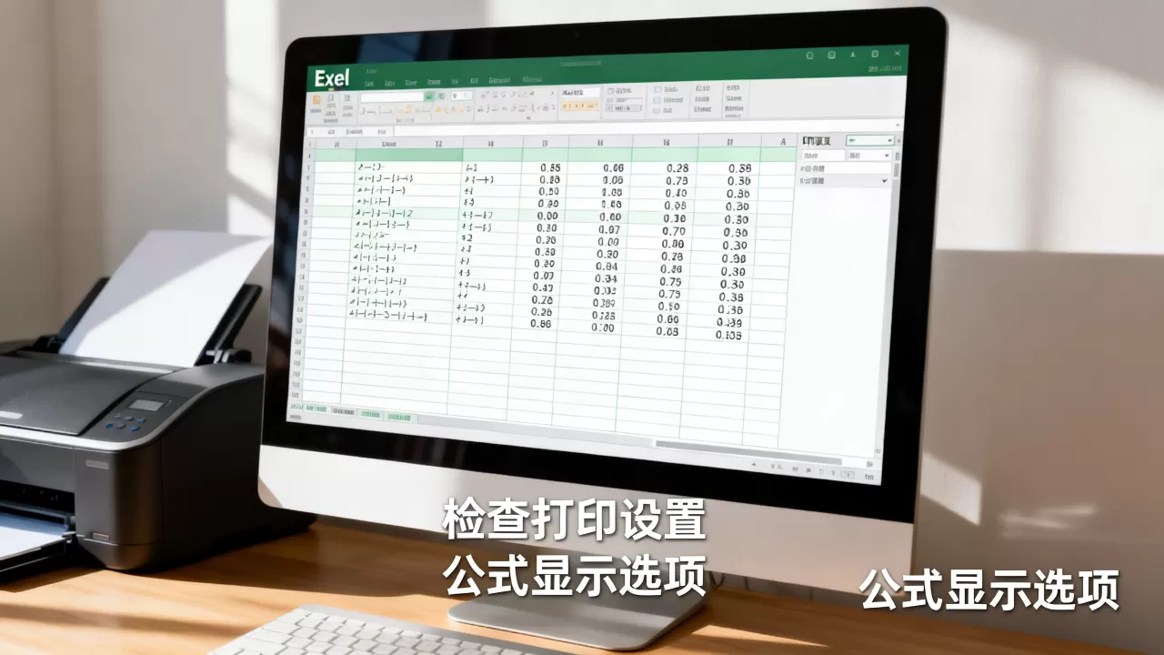 Excel打印时公式不显示怎么办?Excel打印预览只显示数字 Excel打印时公式不显示怎么办?Excel打印预览只显示数字