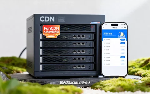 FunCDN 618充值活动怎么申请？国内高防CDN加速价格