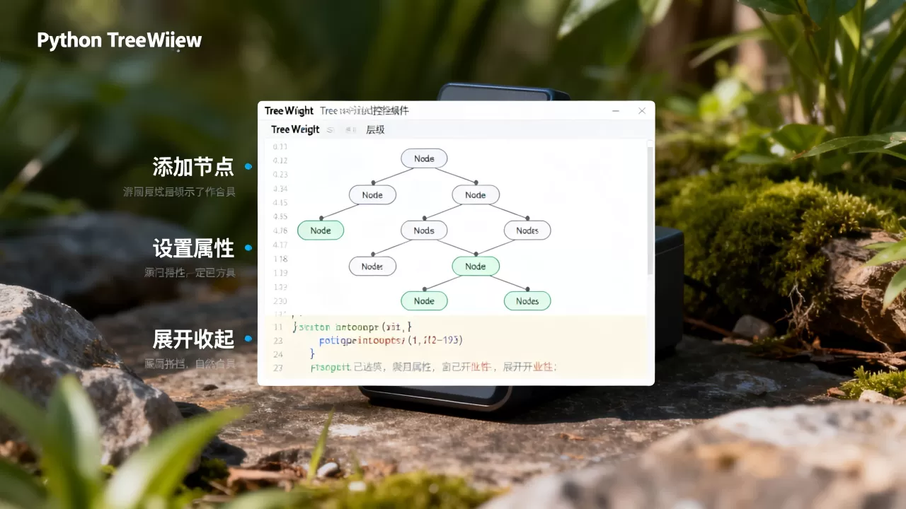 python treewidget怎么用？python treewidget详解