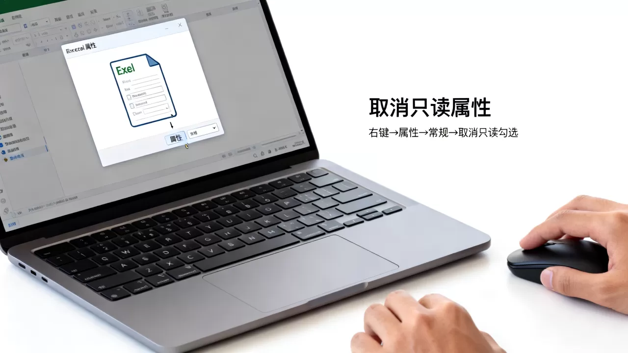 Excel文件只能只读怎么解决?如何修改只读属性 Excel文件只能只读怎么解决?如何修改只读属性