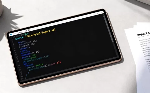 MySQL source在Linux怎么用？linux mysql source导入数据