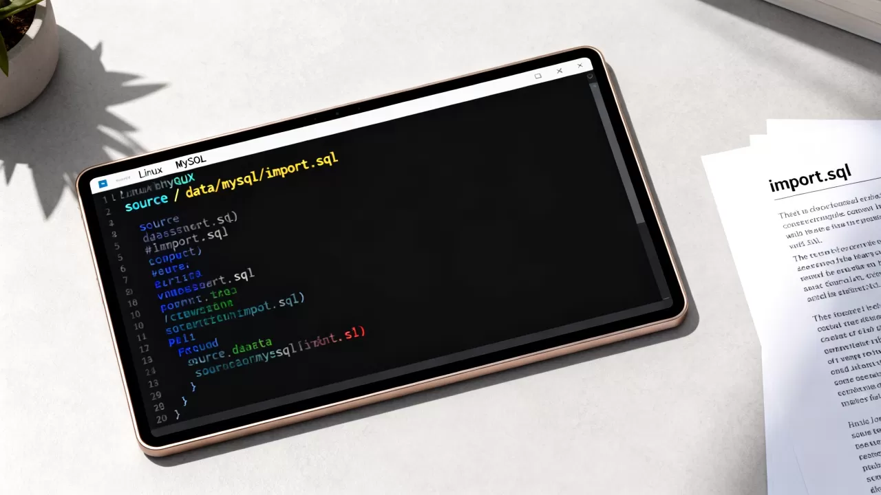 MySQL source在Linux怎么用?linux mysql source导入数据 MySQL source在Linux怎么用?linux mysql source导入数据