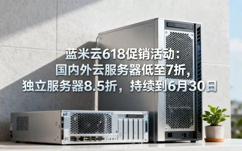蓝米云618促销活动：国内外云服务器低至7折，独立服务器8.5折，持续到6月30日