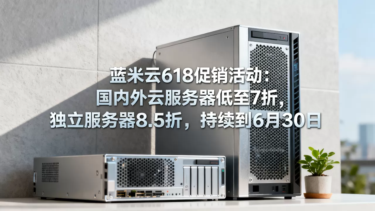 蓝米云618促销活动:国内外云服务器低至7折,独立服务器8.5折,持续到6月30日 蓝米云618促销活动:国内外云服务器低至7折,独立服务器8.5折,持续到6月30日