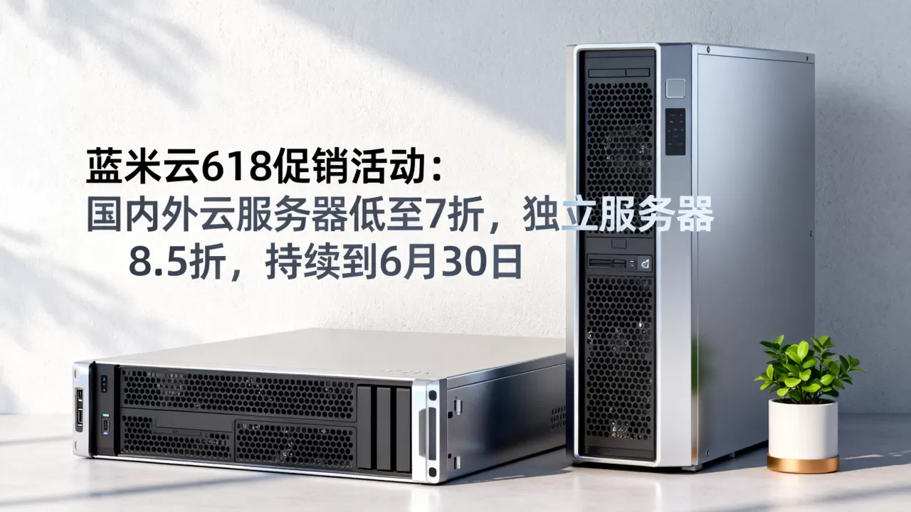 蓝米云618促销活动:国内外云服务器低至7折,独立服务器8.5折,持续到6月30日 蓝米云618促销活动:国内外云服务器低至7折,独立服务器8.5折,持续到6月30日