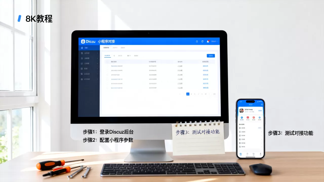 Discuz小程序对接教程