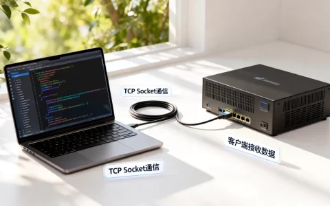 客户端怎么接收服务器发送的数据，TCP Socket通信怎么实现？