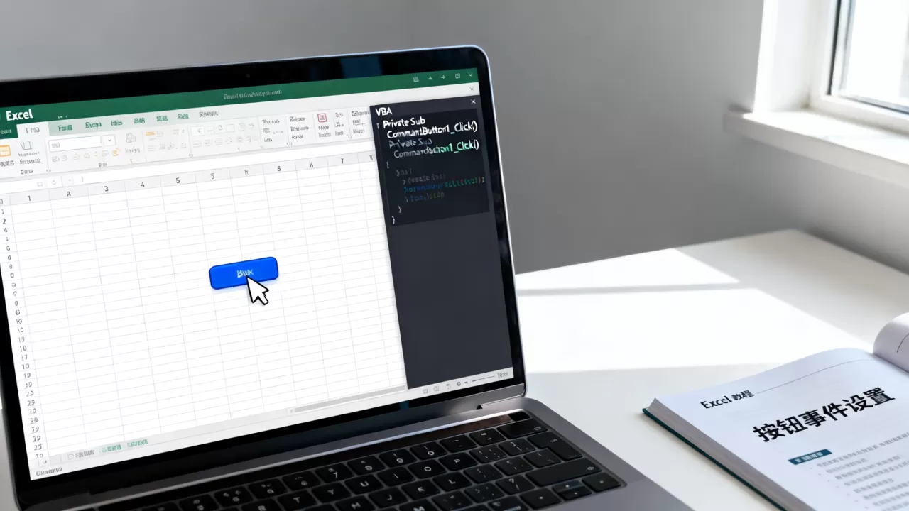 Excel怎么设置按钮事件,Excel VBA按钮代码怎么写? Excel怎么设置按钮事件,Excel VBA按钮代码怎么写?