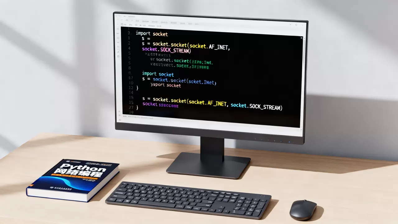 如何用Python实现TCP/IP网络通信，Python socket编程怎么写？
