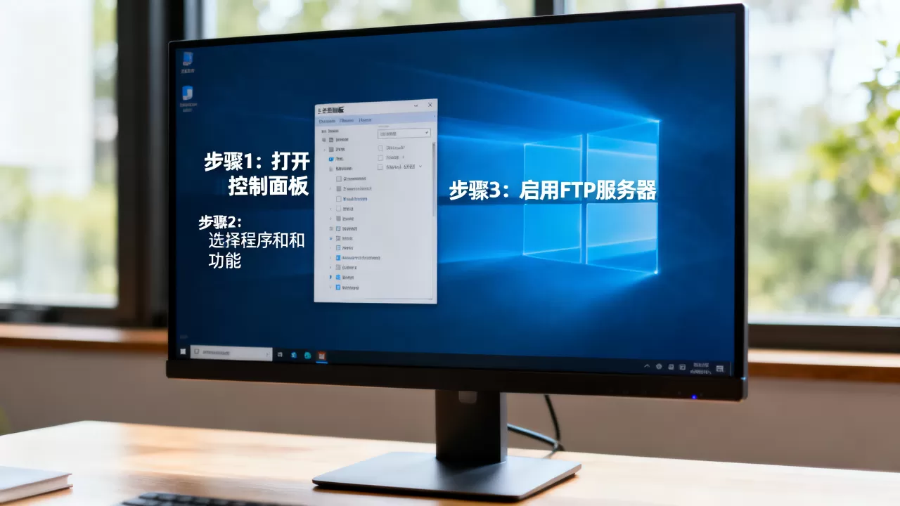 如何快速创建FTP服务器，Windows怎么搭建FTP服务器？