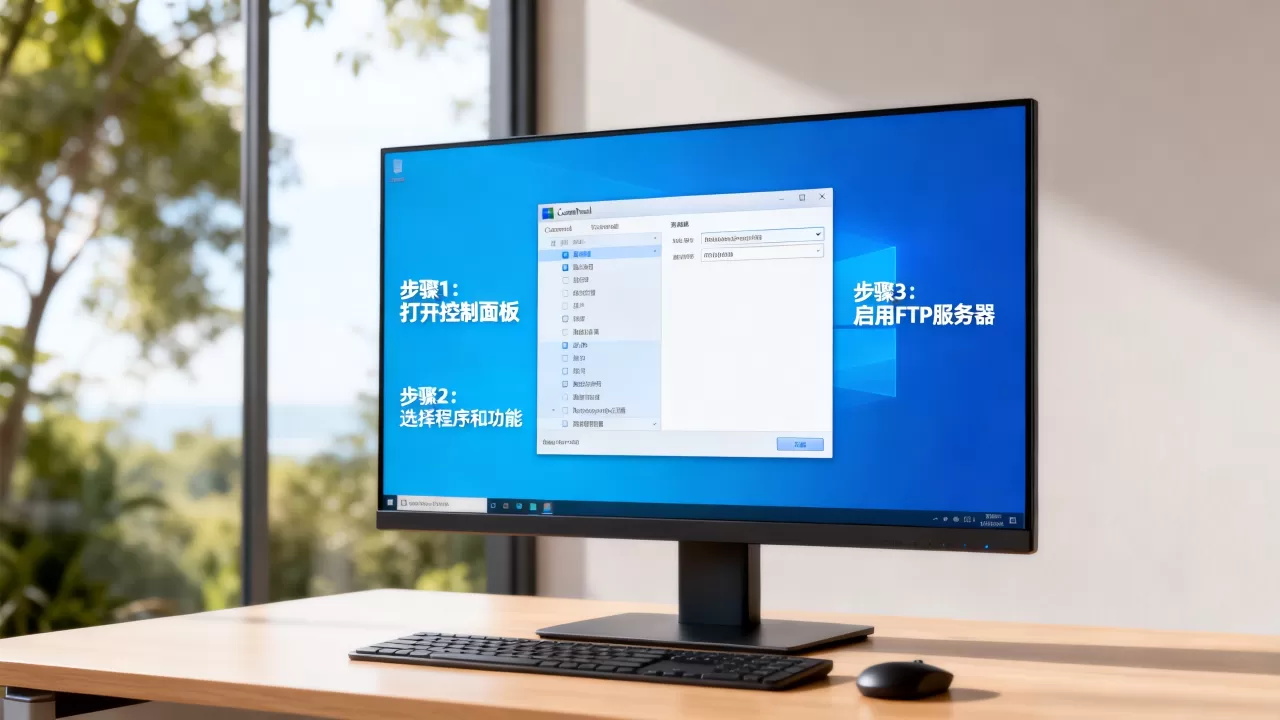 如何快速创建FTP服务器，Windows怎么搭建FTP服务器？