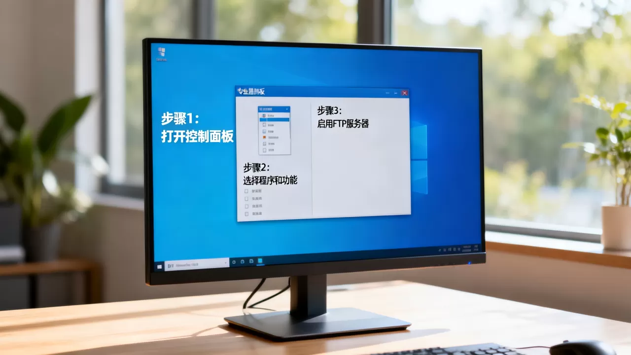 如何快速创建FTP服务器，Windows怎么搭建FTP服务器？