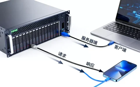 服务器端和客户端有什么区别，两者如何协同工作？