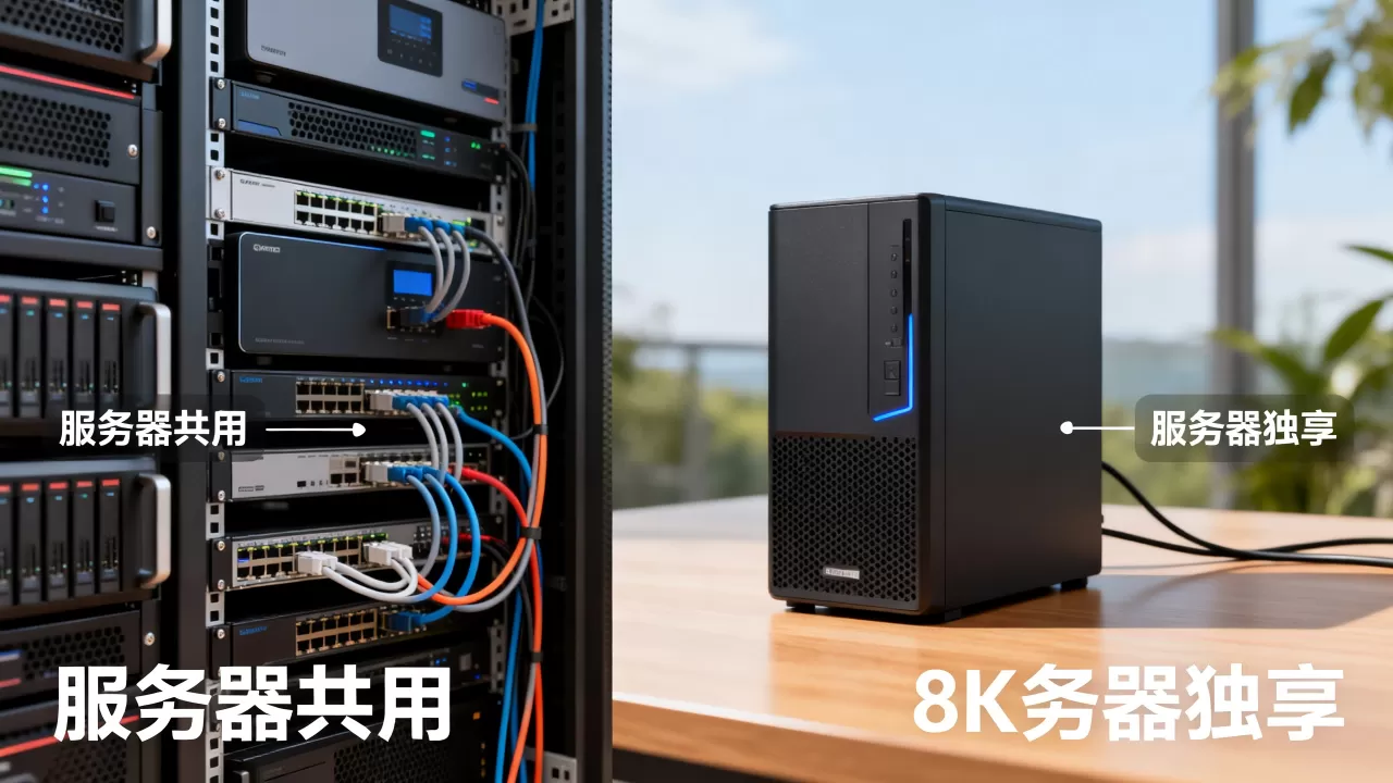服务器共用到底好不好，服务器共用和独享有什么区别？