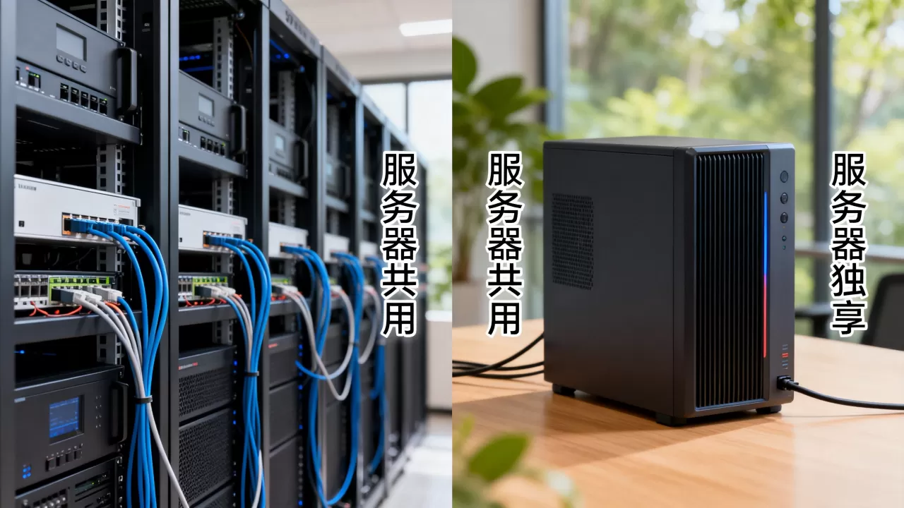 服务器共用到底好不好，服务器共用和独享有什么区别？