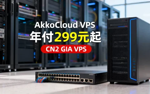 AkkoCloud VPS年付299元起好用吗，CN2 GIA VPS哪个好？