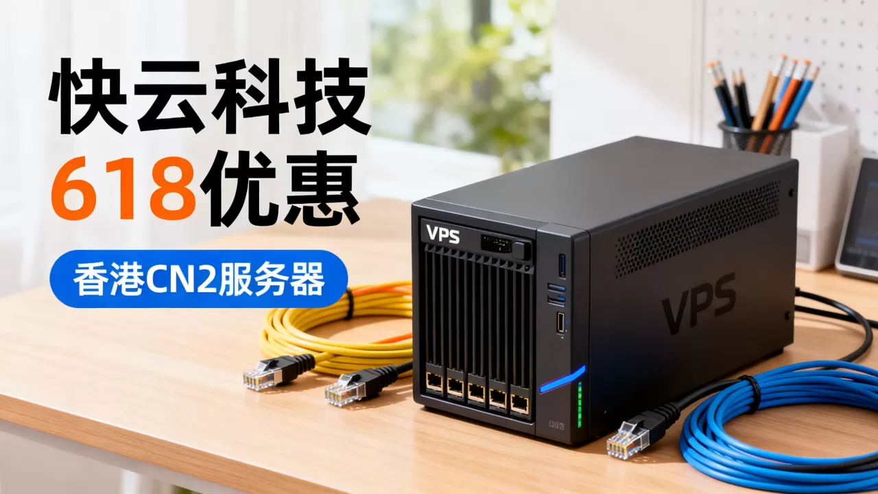快云科技618VPS有什么优惠，香港CN2服务器哪家好？