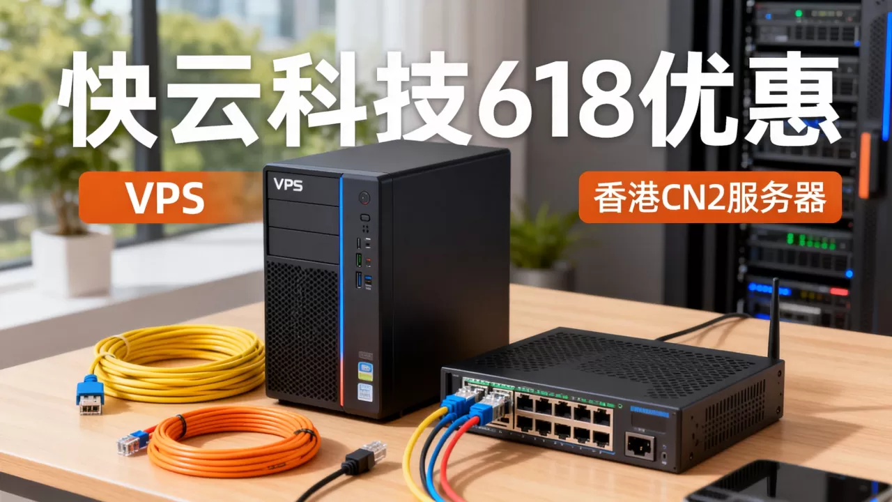 快云科技618VPS有什么优惠，香港CN2服务器哪家好？