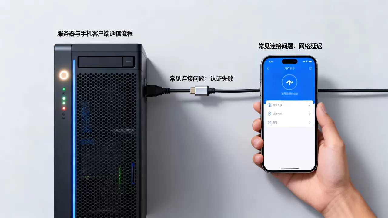 服务器与手机客户端如何实现通信,两者连接常见问题有哪些? 服务器与手机客户端如何实现通信,两者连接常见问题有哪些?